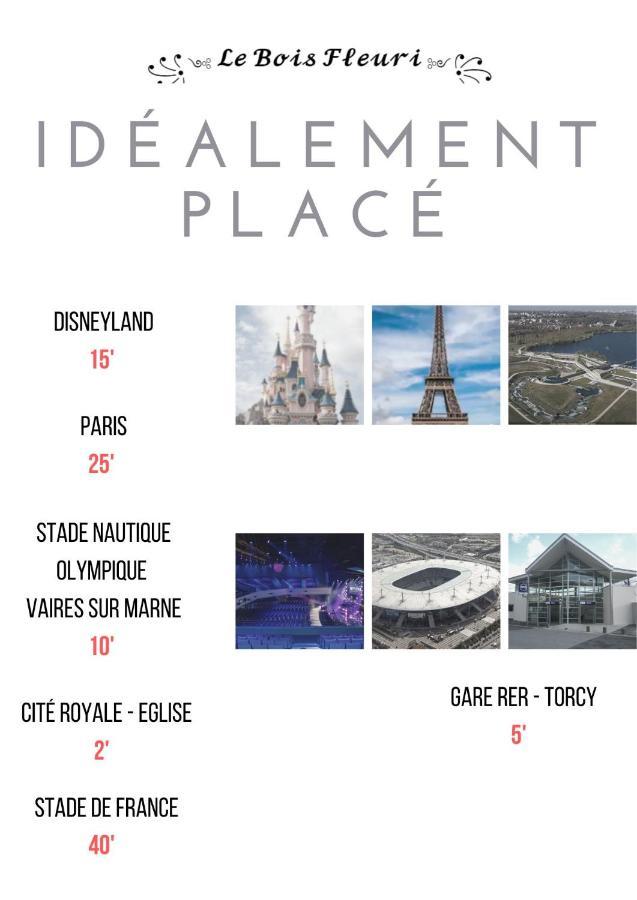 Maison Studio Le Bois Fleuri Croissy-Beaubourg Екстер'єр фото